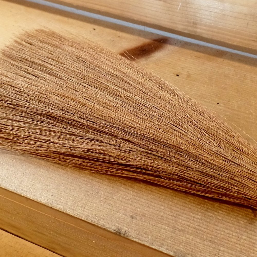 Primitive Turkey Wing Angel Wing Whisk Broom 14 Inch - Picture 8 of 11